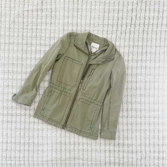 Madewell Green Fleet Jacket - Picture 3 of 8